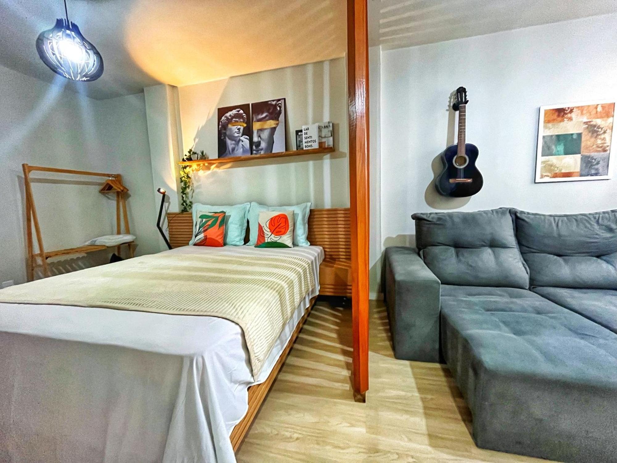 Loft Aconchegante No Centro De Macae, Wifi, Ar Condicionado E Cozinha Completa Apartment Bagian luar foto